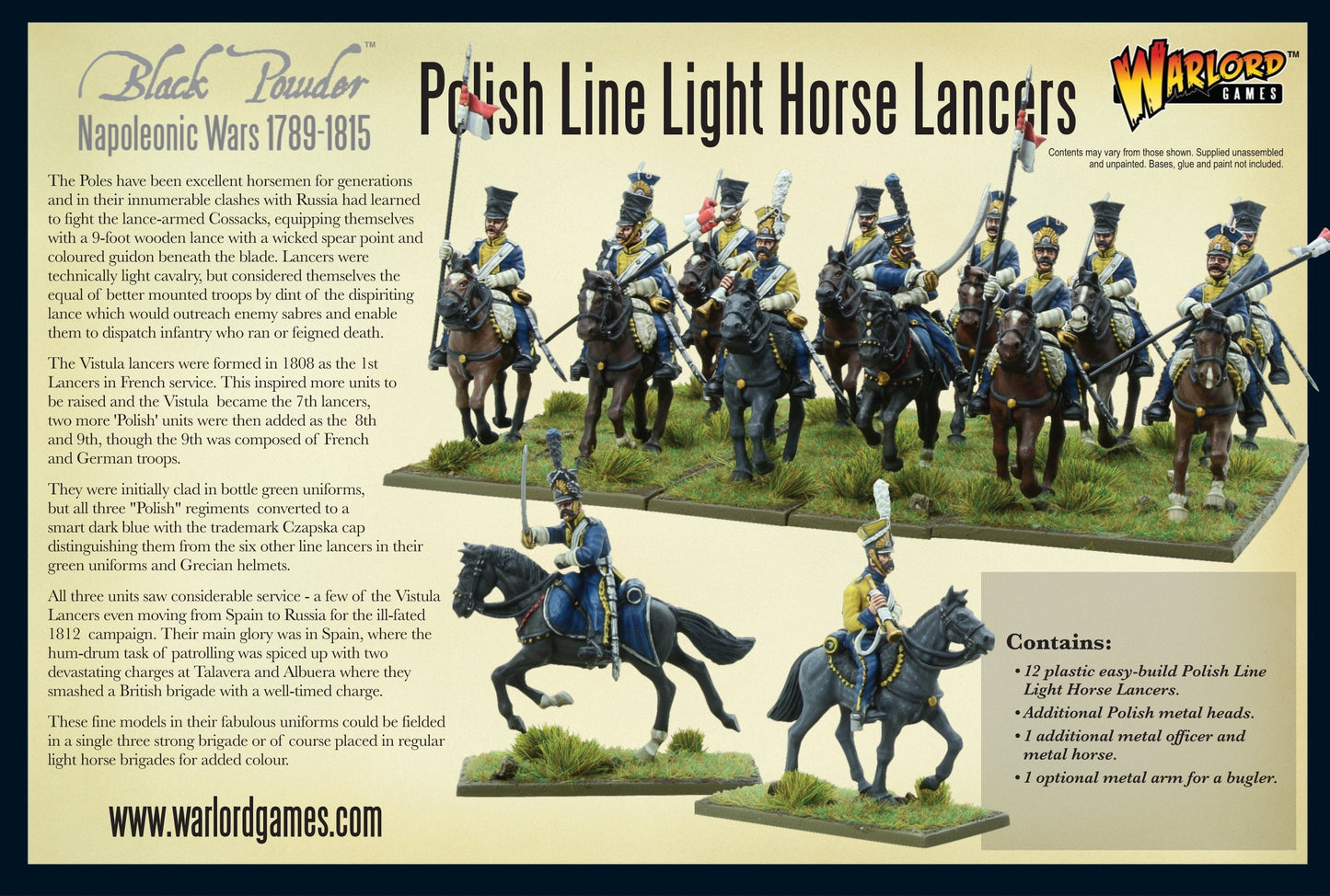 Napoleonic Polish Line Light Horse Lancers