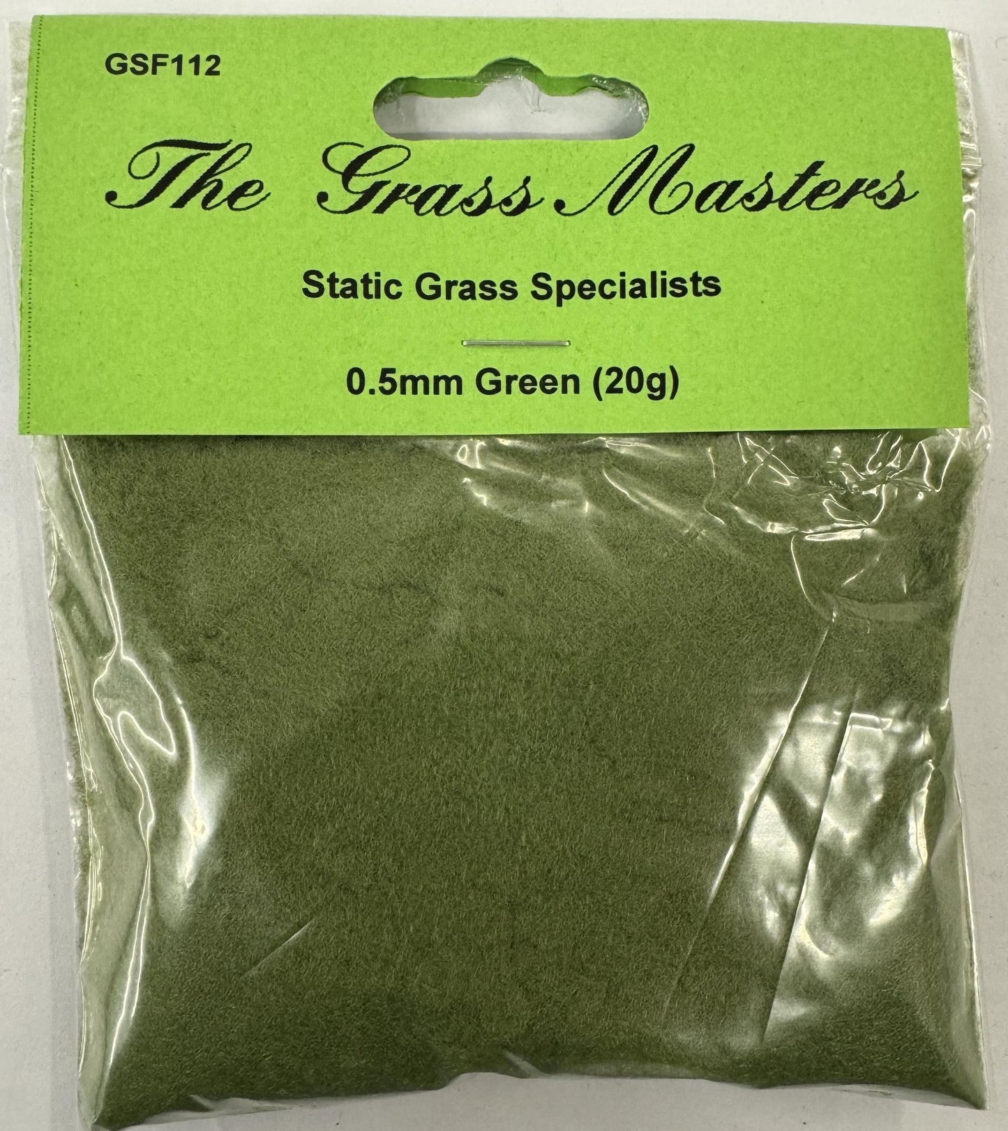 GSF112 Grass Masters Flock - 0.5mm Green