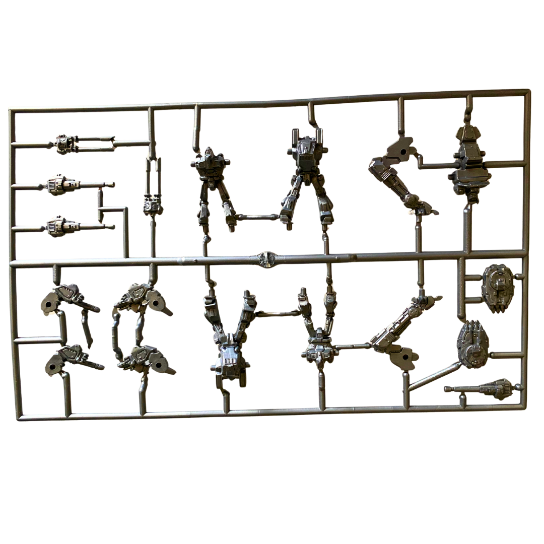 Mechs - 5 Plastic Miniatures