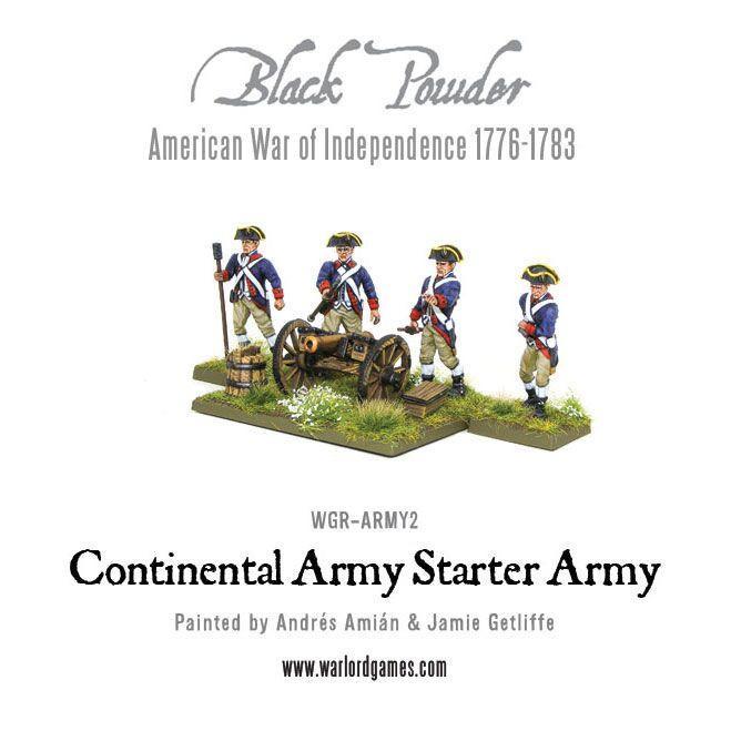 American War Of Independence Continental Army Starter Set