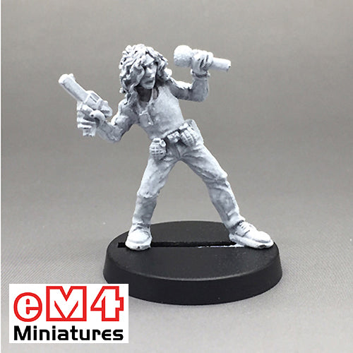 Singer With Heavy Pistol