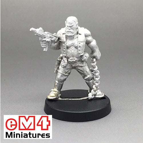 Male Biker SMG Chain