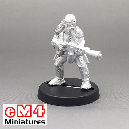 Male Biker Flamethrower