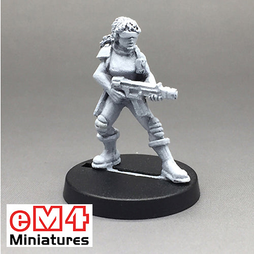 Female Rebel SMG Backpack