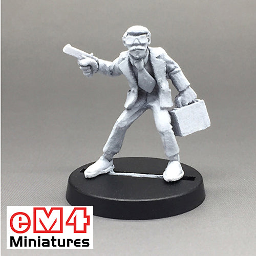 Corporate Fugative Handgun Briefcase