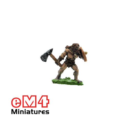 Infantry Single Bladed Axe & Shield 0096