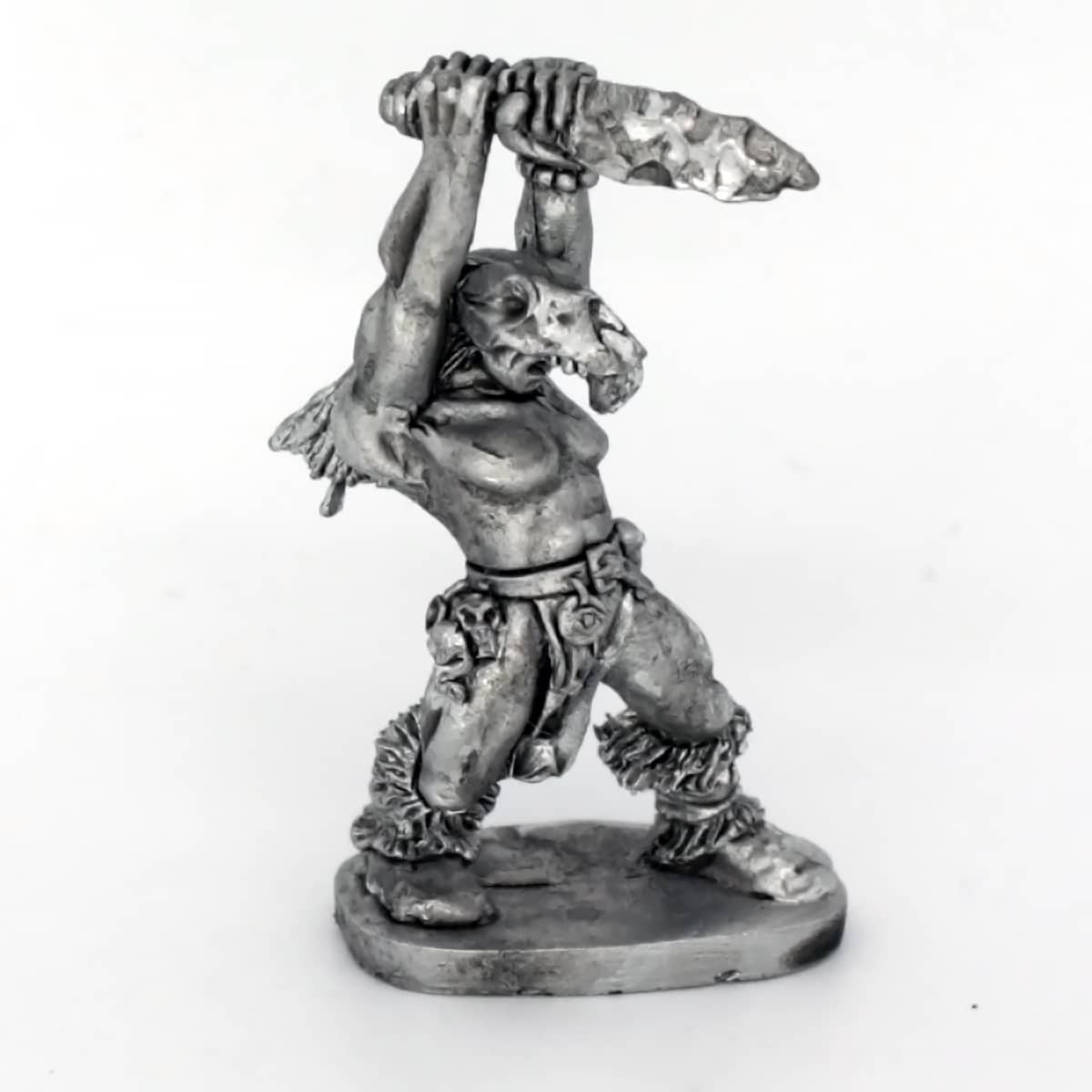 Shaman with stone dagger