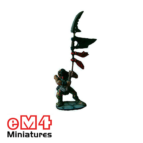 Half Orc Standard bearer 0175