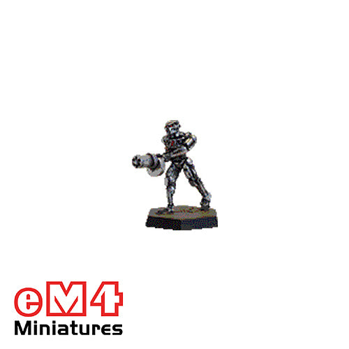 Skeletal Robot Rotary Cannon