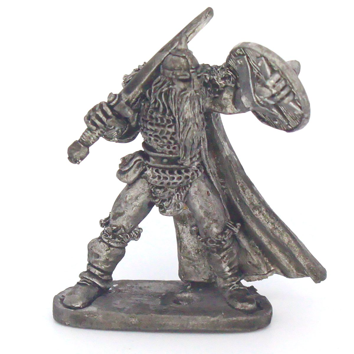 Leader with sword and shield