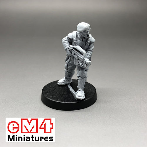 Trooper with Beret armed with a Military Assault Rifle