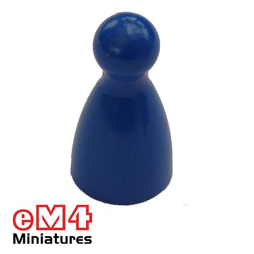 12 x 24 Halma Pawns x 20-Blue