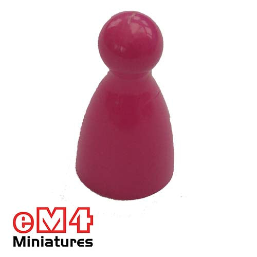 12 x 24 Halma Pawns x 20-Pink