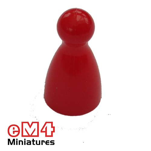 12 x 24 Halma Pawns x 20-Red