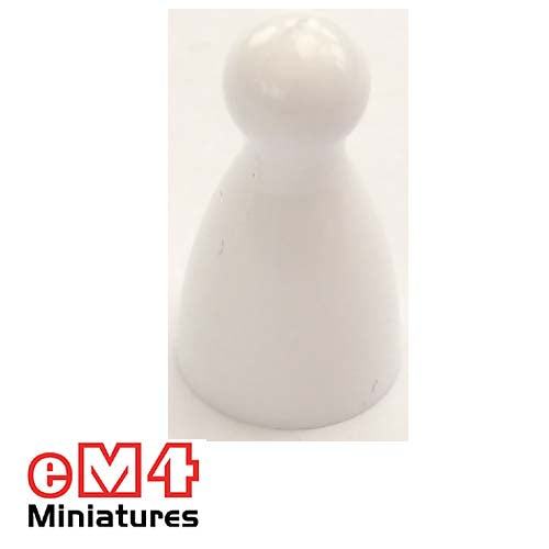 12 x 24 Halma Pawns x 20-White