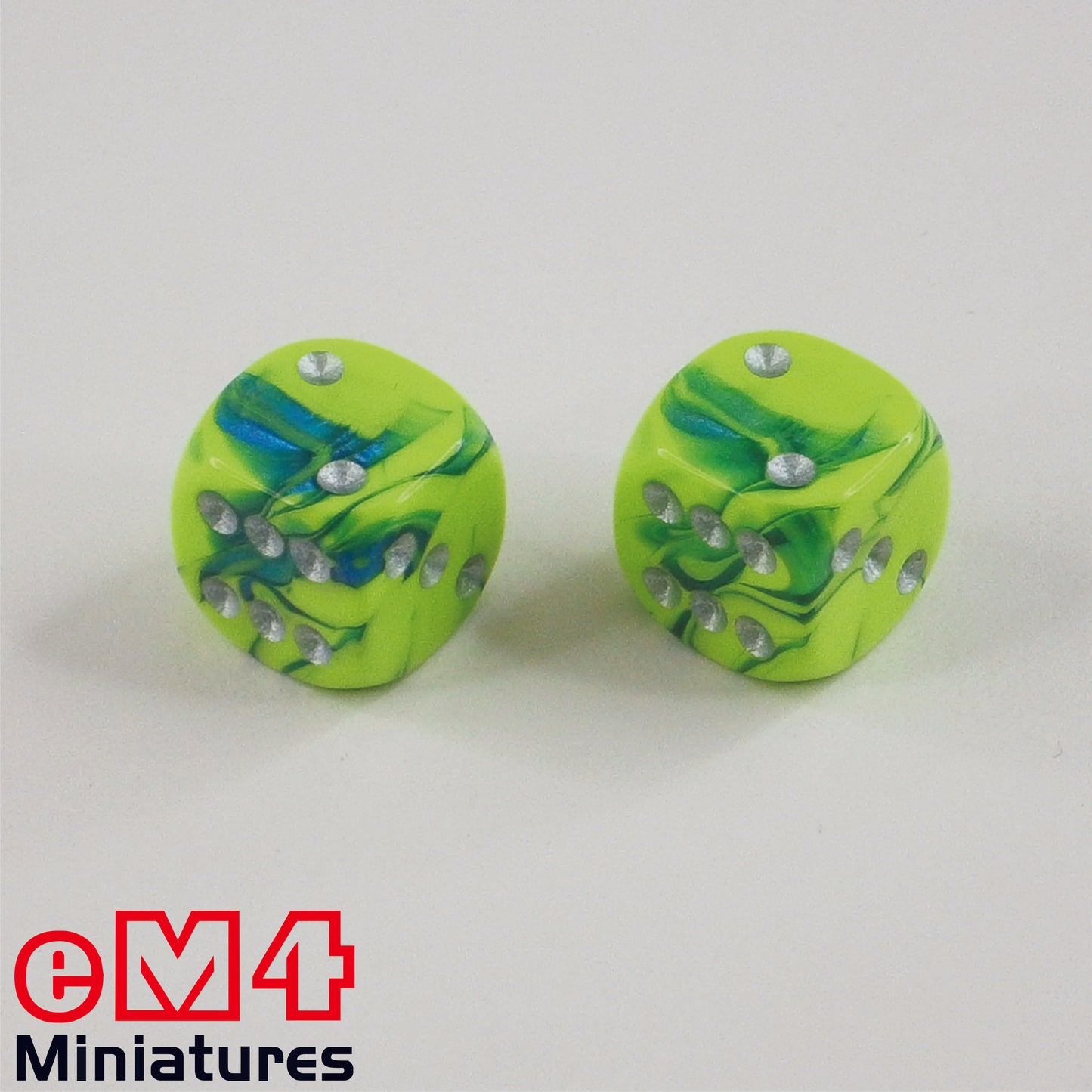 12mm-Slime-Green/Blue