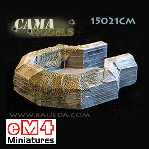 Small Octagon Bunker Open x 1