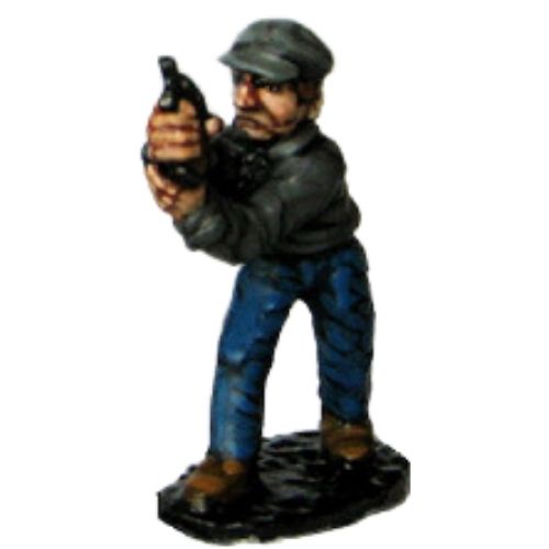 Gangster With Revolver