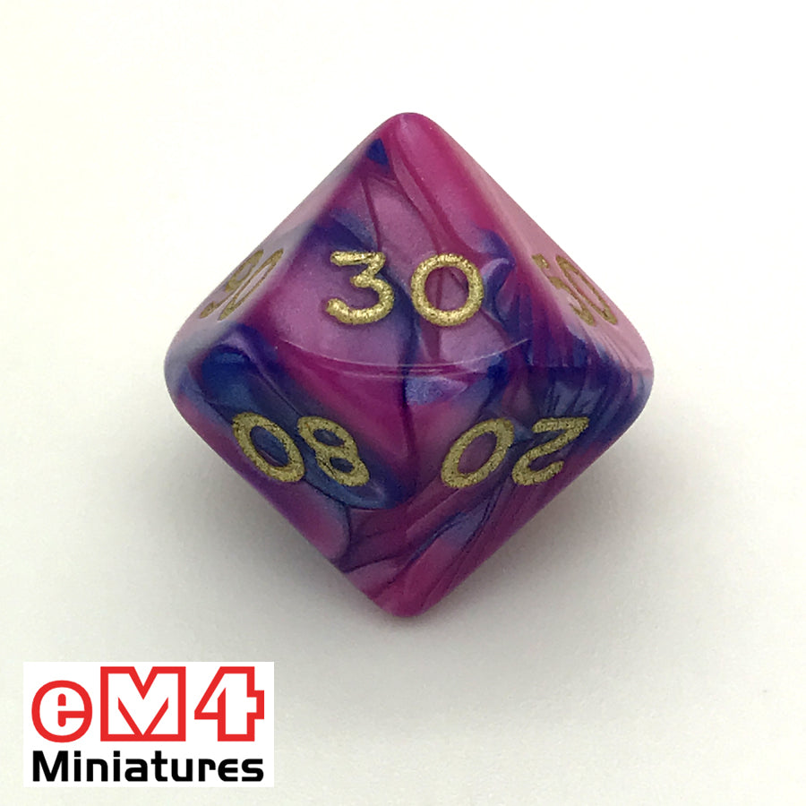 Toxic Acid D10 (00-90) Poly Dice