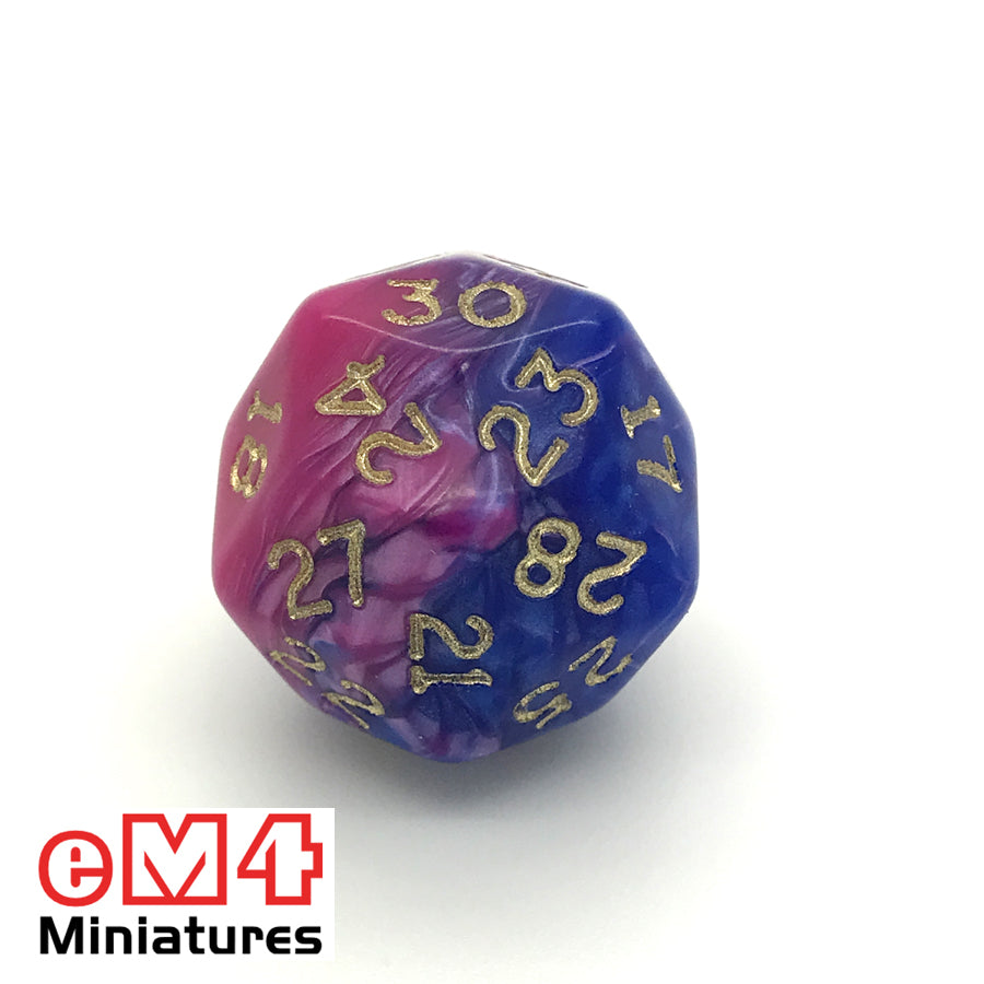Toxic Acid D30 Poly Dice