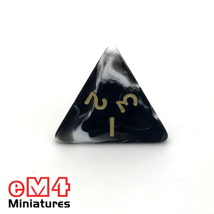 Marble Black D4 Poly Dcie