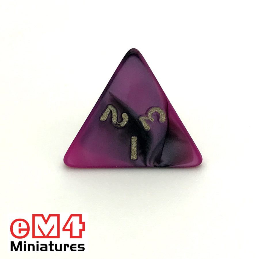 Toxic Fallout D4 Poly Dice