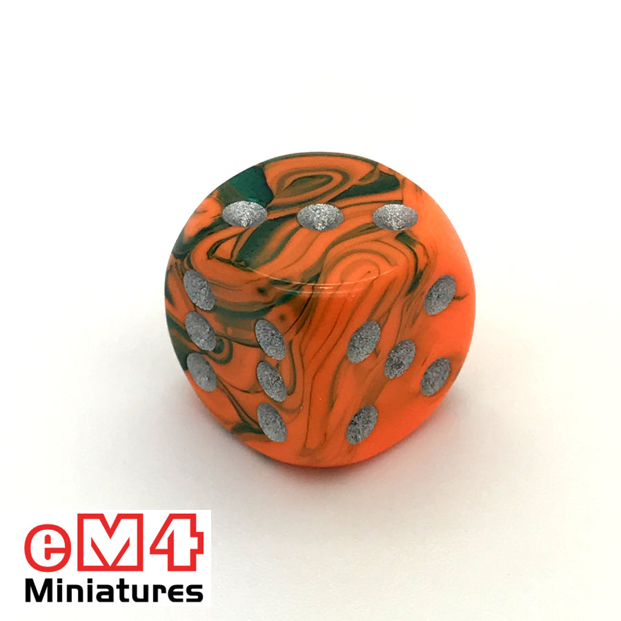 15mm D6 Toxic Chemical Spot Dice x 10