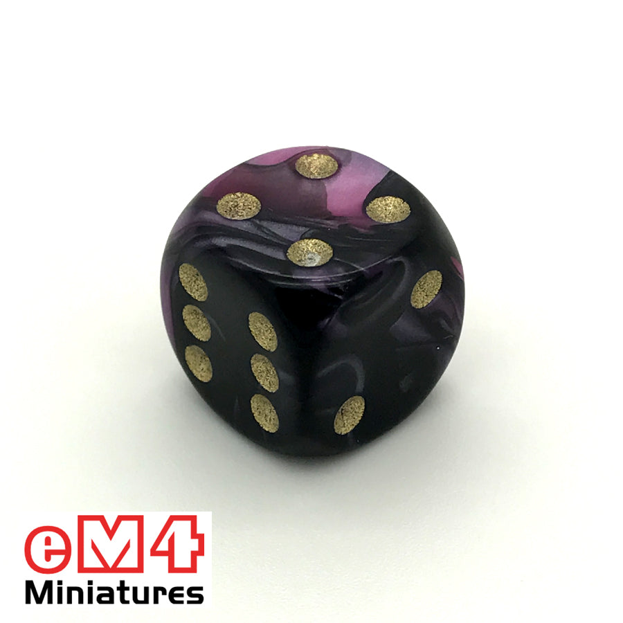 15mm D6 Toxic Fallout Spot Dice x 10