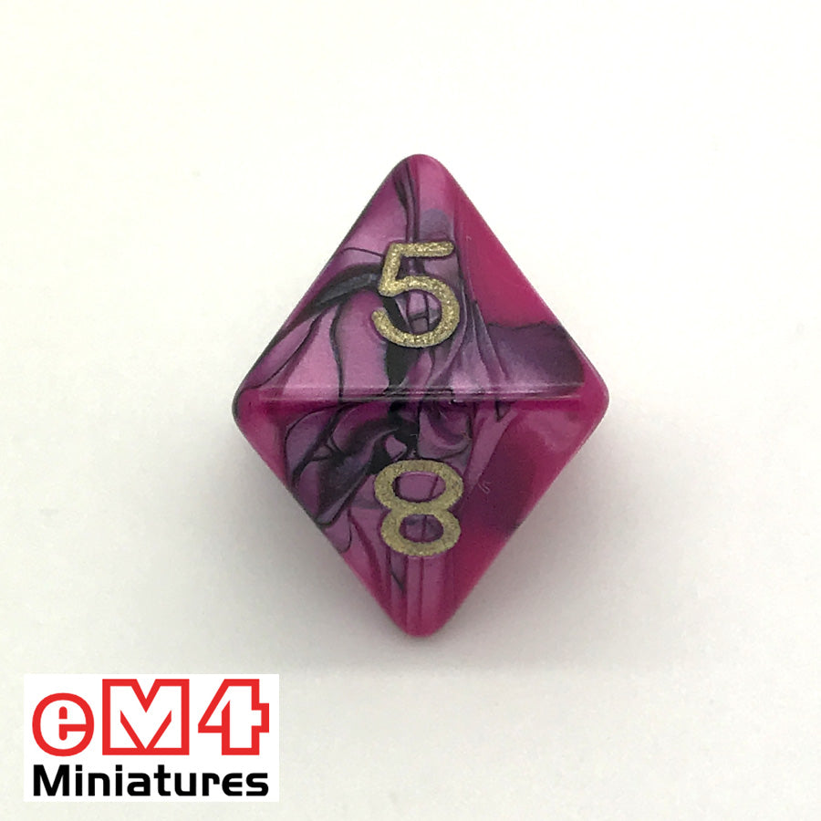 Toxic Fallout D8 Poly Dice