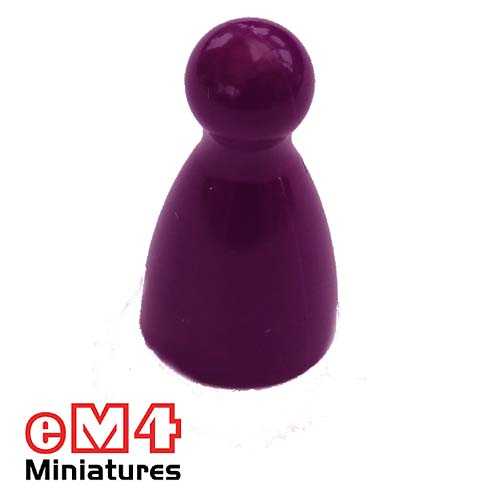 12 x 24 Halma Pawns x 20-Purple