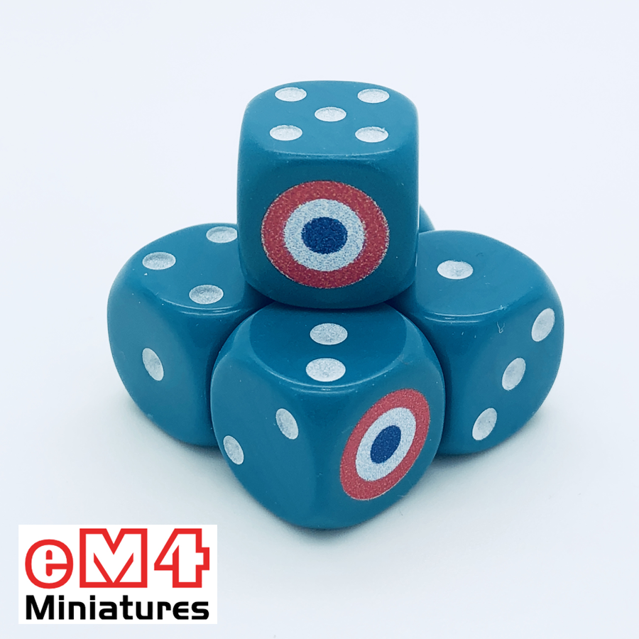 Early French Dice x 6