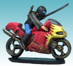 Street Bike and rider