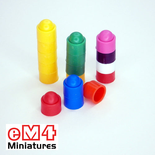 13mm domed counters/ playing pieces mixed colours x 100