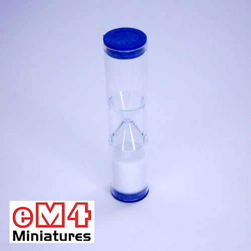 Sandtimer 120 seconds - tough polycarbonate body - bag of 5