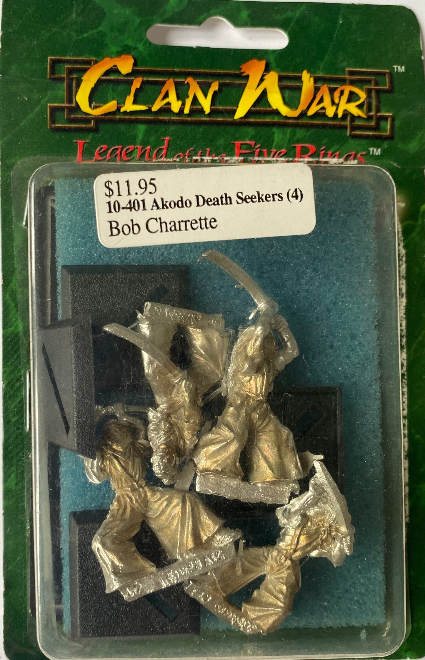 10-401 Akodo Death Seekers(4) Bob Charrette