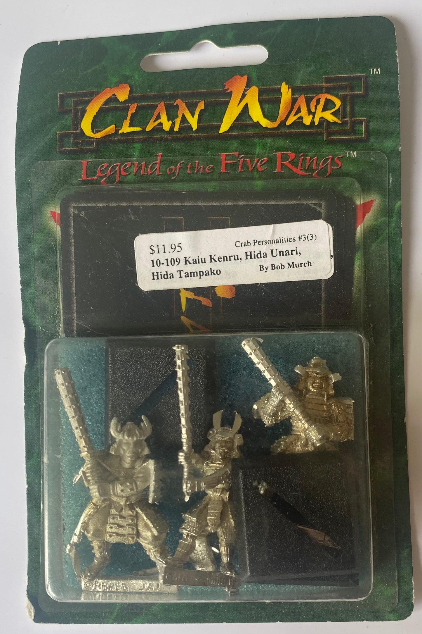 10-109 Kaiu Kenru Hida Unari Hida Tampako Bob Murch Crab Personalities