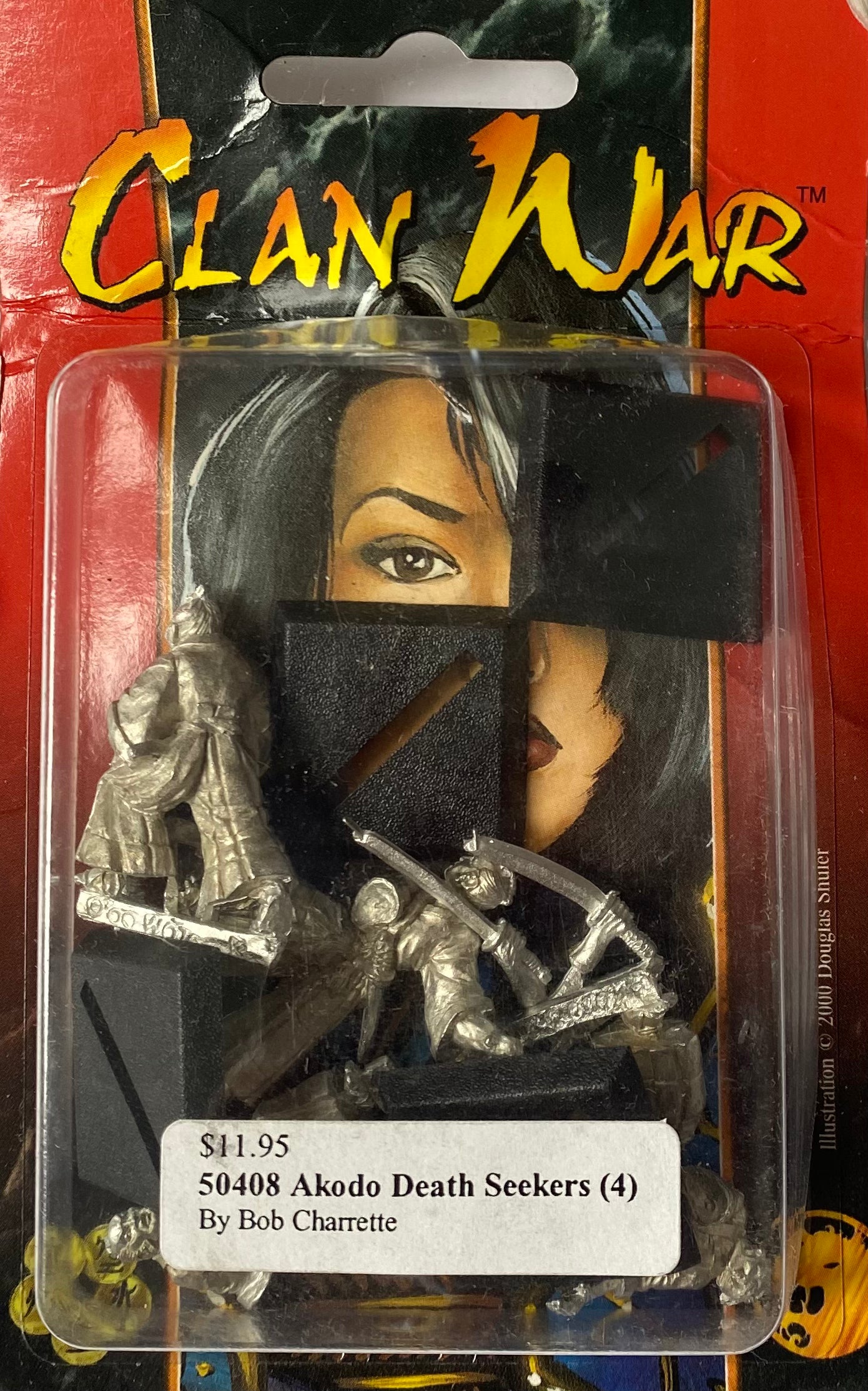 50408 Akodo Death Seekers(4) by Bob Charrette