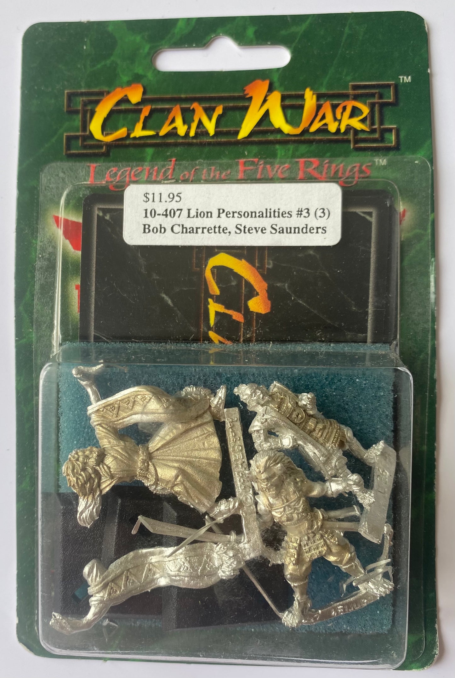 10-407 Lion Personalities Bob Charrette Steve Saunders