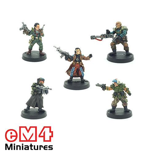 TIKONaMUT - Mercenaries - Prepainted Miniatures Set