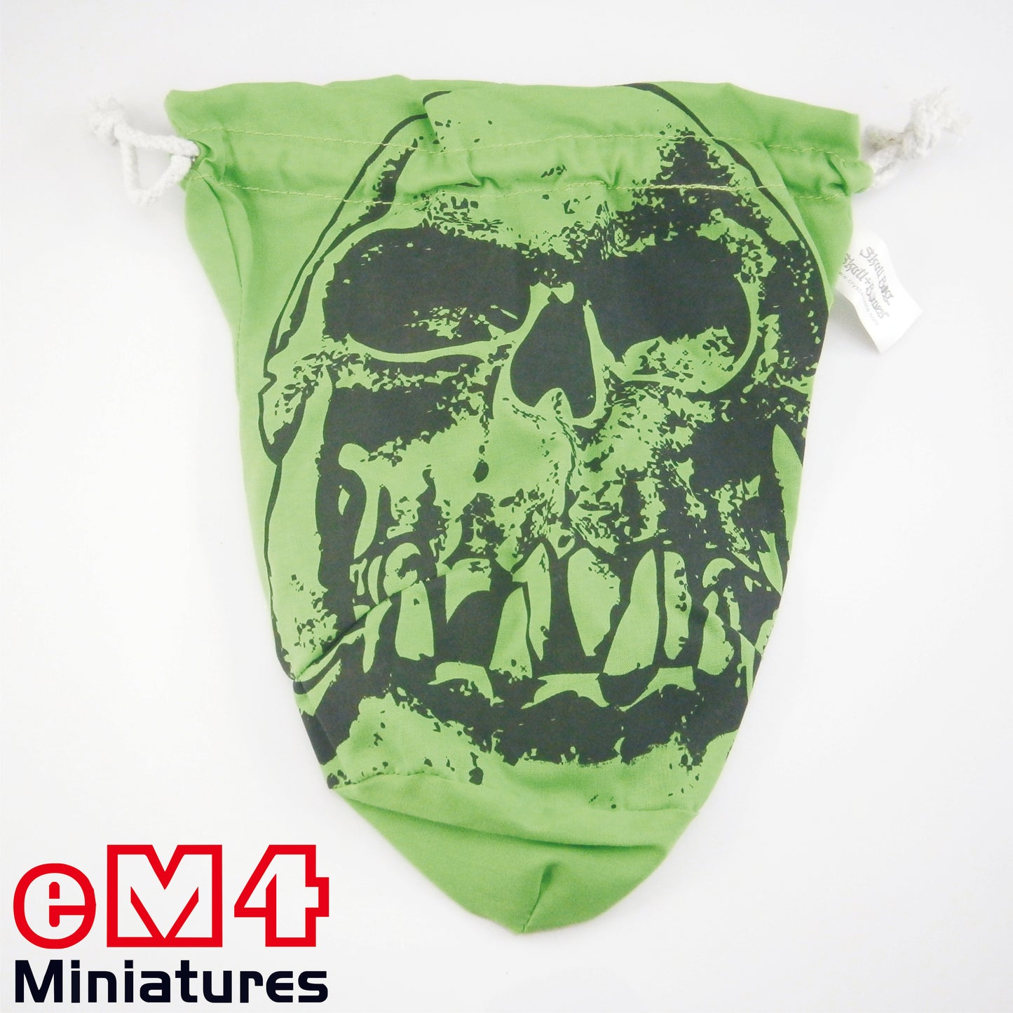 Large Orc Skull Dice Bag