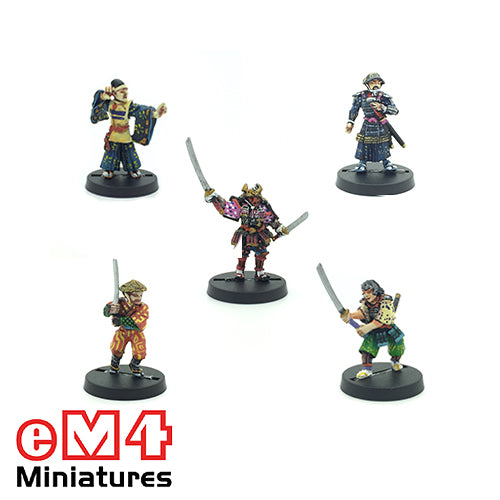 Oriental Blades Set 2 - Prepainted Miniatures Set