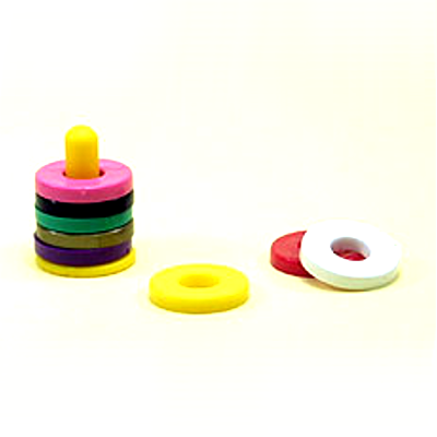 Posts x 10 Rings x 10 Red