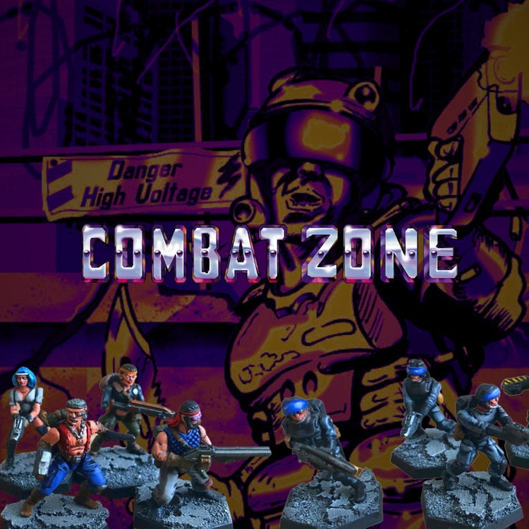 Combat Zone Game eM4 Miniatures