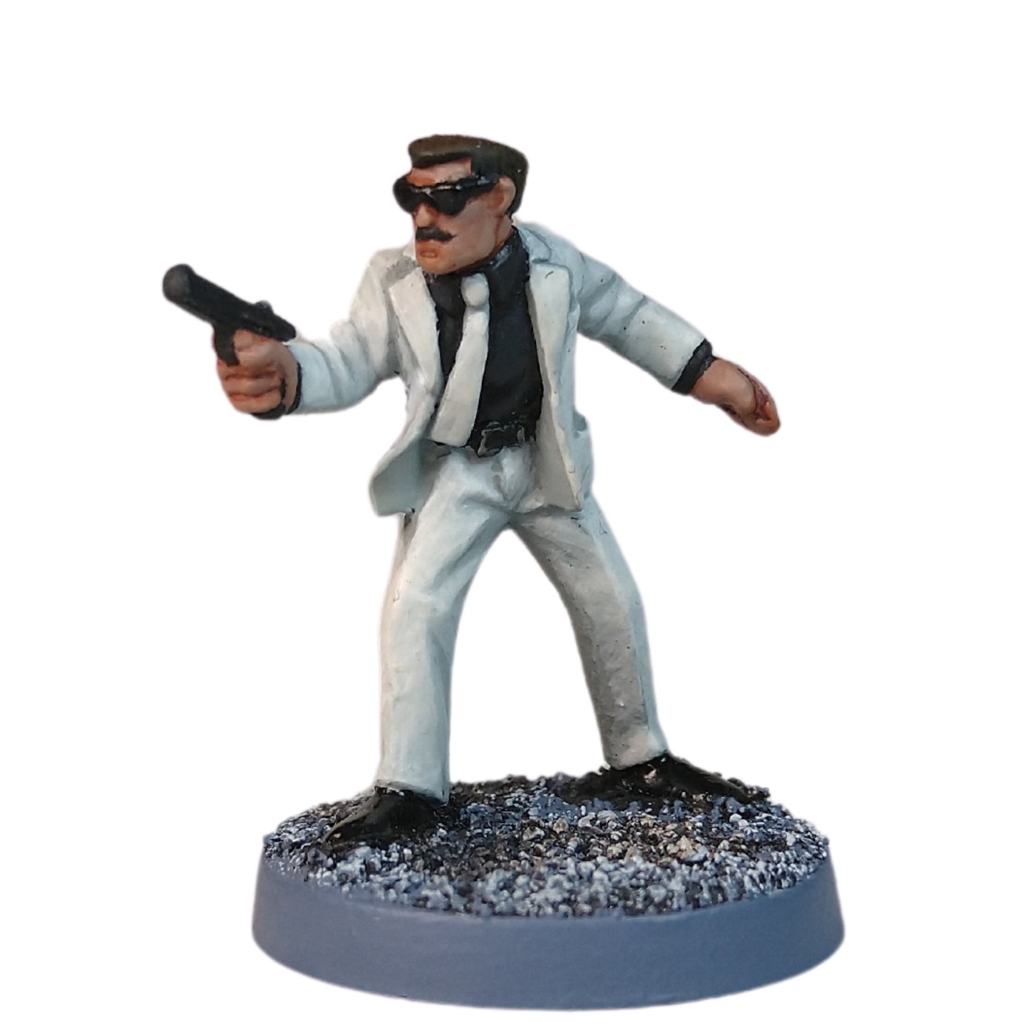 Suit Shades SMG Hand Gun