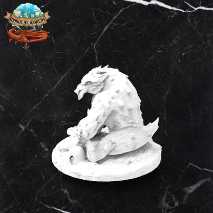Owlbear Mama: Tabletop Gaming Miniature (Resin 3D Print)