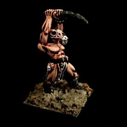 Shaman with stone dagger
