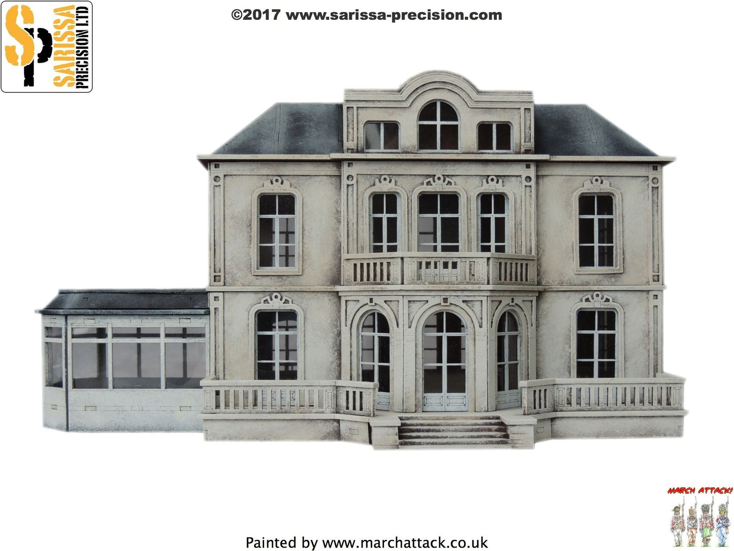 Hotel Hartenstein - Arnhem - World War Europe MDF Scenery