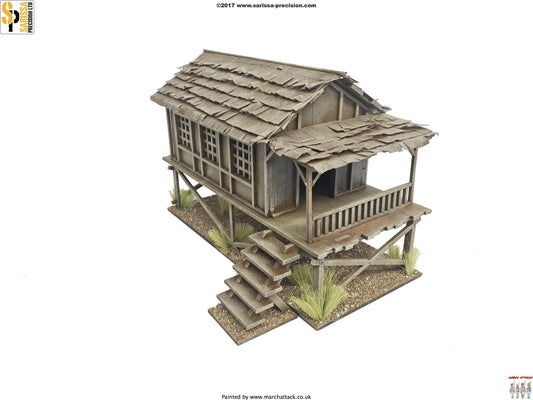 Small Village House - Jungle Theatre MDF Scenery