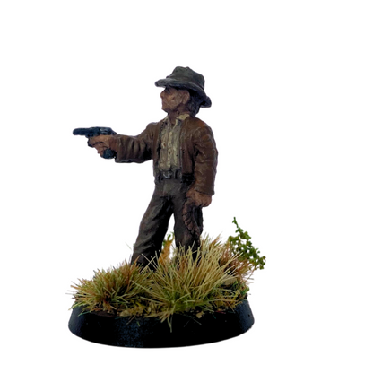 Adventurer/Detective With Pistol & Whip