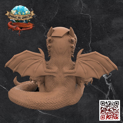Dragon Hatchling: Tabletop Gaming Miniature (Resin 3D Print)